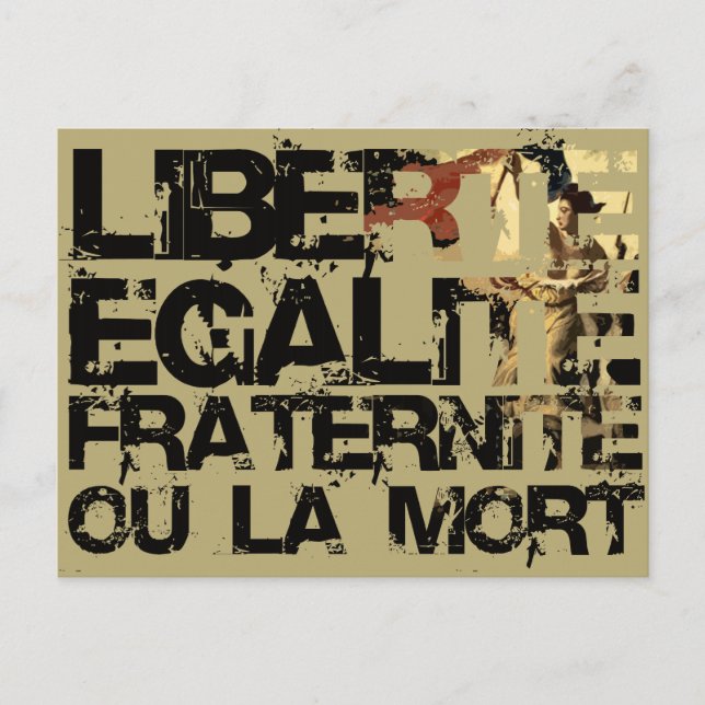 Doin' it the French Way! Postcard (Front)