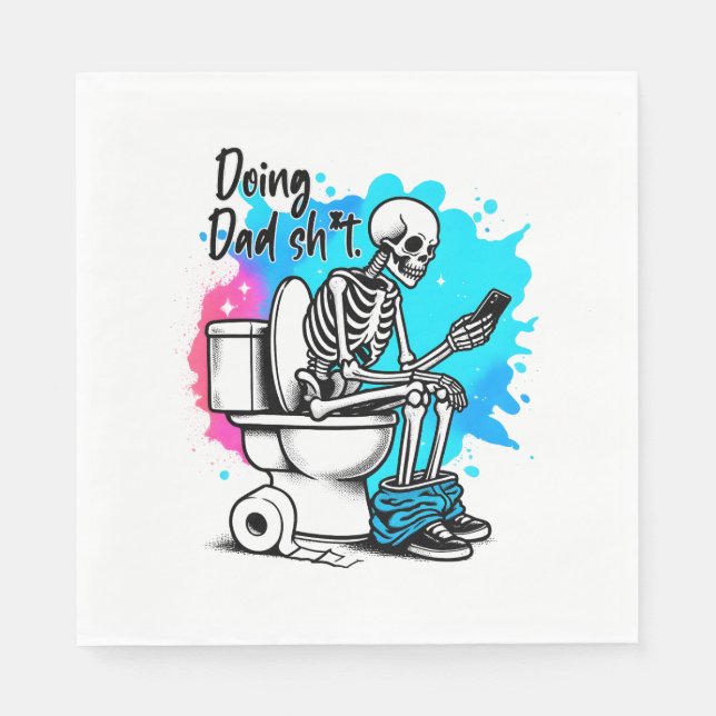 Doing Dad Napkins (Front)