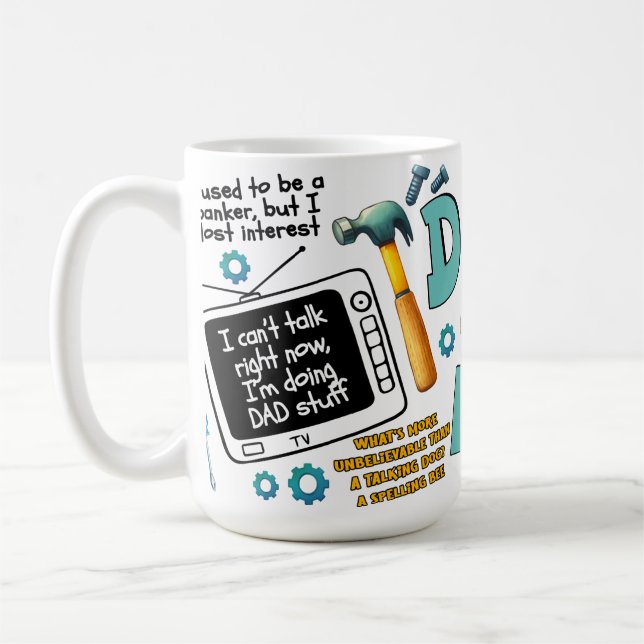 Doing Dad Stuff Coffee Mug (Left)