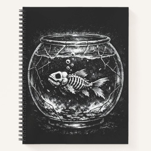 "Doing Great" - Goldfish by BurnsInHell Notebook
