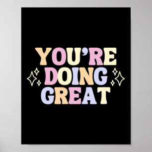 Doing Great Mental Health Awareness  Poster