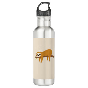 Doing My Best Sloth T-Shirt Stainless Steel Water Bottle