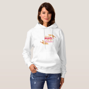 Doing nail is my cardio technician manicurist tech hoodie