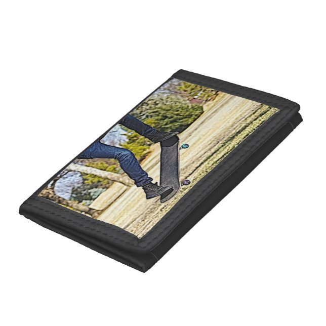 Doing The Ollie Painterly Trifold Wallet (Bottom)