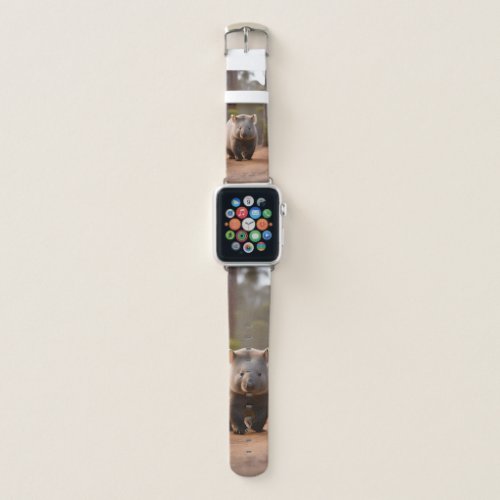 Doing The Wombat March Apple Watch Band
