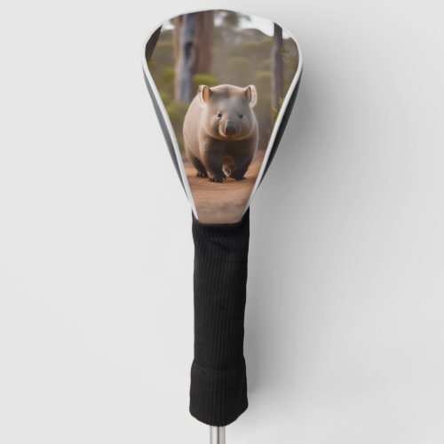 Doing The Wombat March Golf Driver Cover