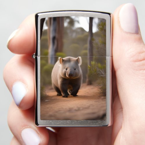 Doing The Wombat March Zippo Lighter