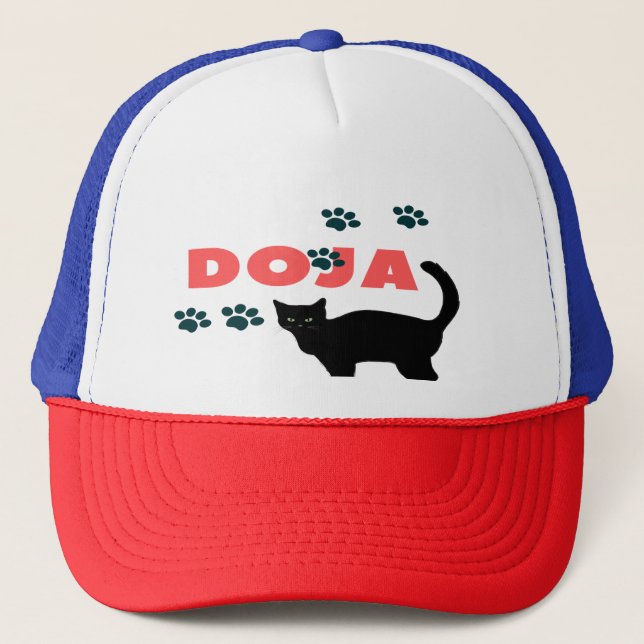 Doja and cat trucker hat (Front)