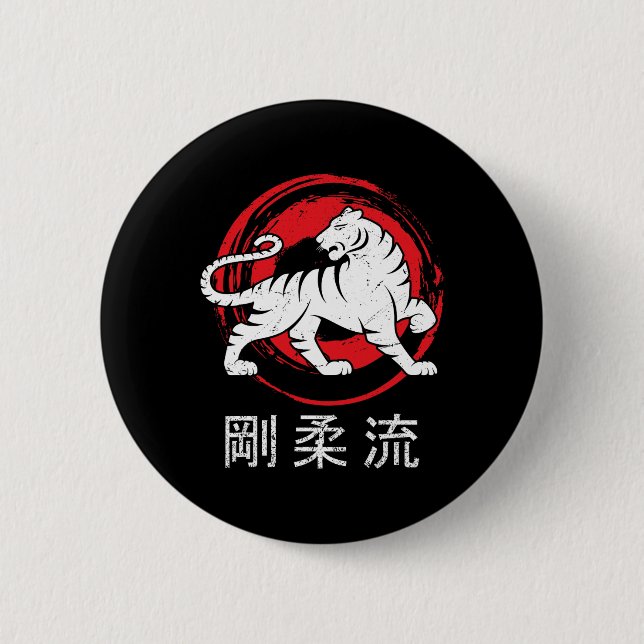 Dojo Training Karate Best Legacy Of Traditional Ma Button (Front)