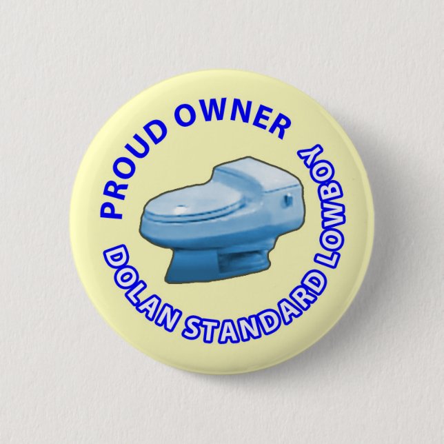 Dolan Standard low-boy toilet The Golden Girls Button (Front)