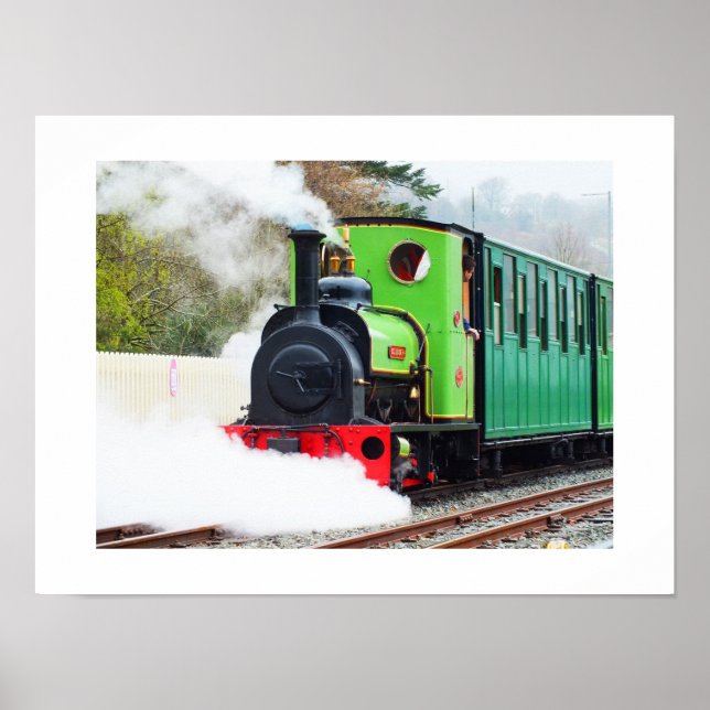 Dolbadarn train poster (Front)