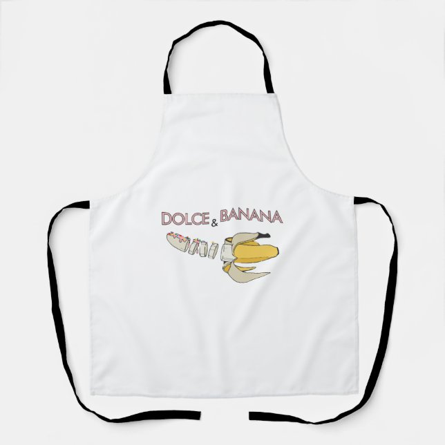 Dolce and banana apron (Front)
