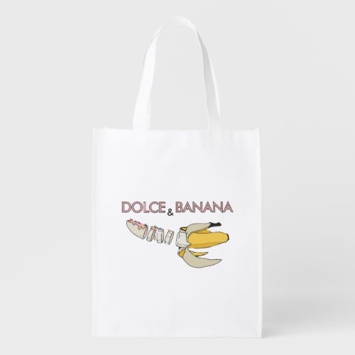 Dolce and banana grocery bag