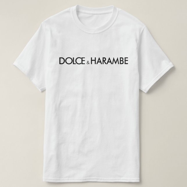 dolce and harambe T-Shirt (Design Front)