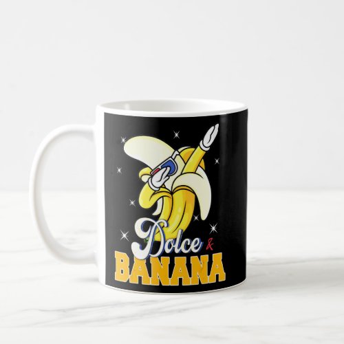 Dolce Banana Dabbing  Bananas Vegan Veggie  Coffee Mug