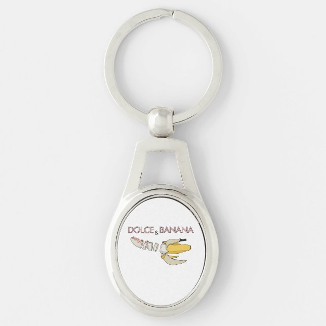 Dolce & Banana  Keychain (Front)
