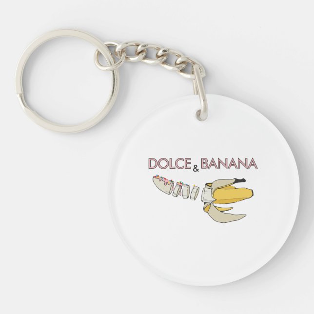 Dolce & Banana  Keychain (Front)