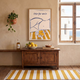 "Dolce Far Niente" Italian Summer Collection Poster