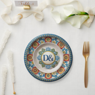 Dolce & Gabbana Carretto Siciliano Paper Plates