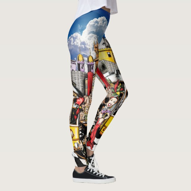 Dolce Gabbana universal GYM running design Leggings (Right)