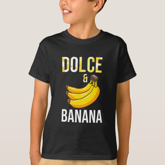 Dolce und Banana- Geschenkidee T-Shirt (Front)