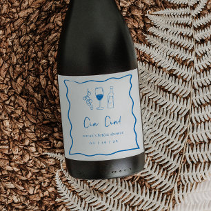 Dolce Vita Bridal Shower Wine Label