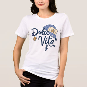 Dolce Vita – Cool Urban Streetwear Style with Star Tri-Blend Shirt