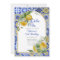 Dolce Vita Italian Blue Gold Tiles Lemons Birthday
