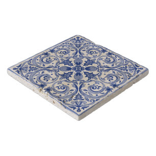 Dolce Vita Meditarrean Blue Italian Tiles Trivet