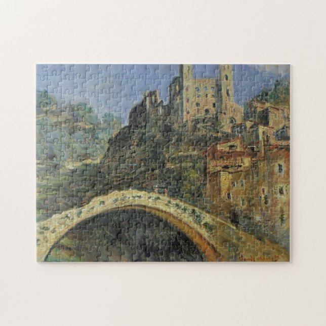 Dolceacqua Monet Fine Art Jigsaw Puzzle (Horizontal)