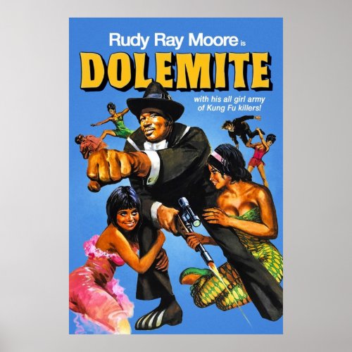 Dolemite Blaxploitation 1975 Poster