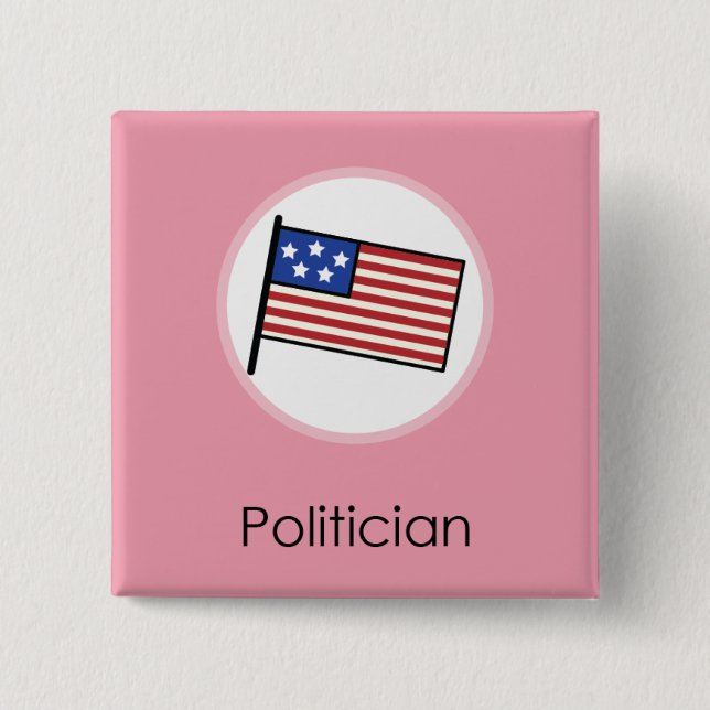 Doljabi Doljanchi Dol Korean 1st First birthday Button (Front)