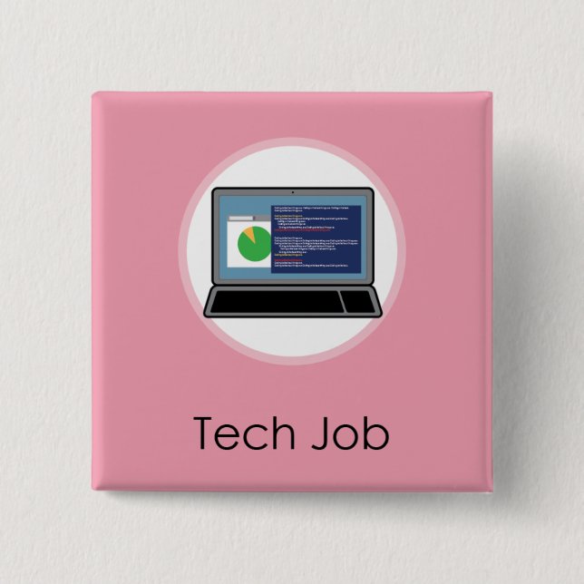 Doljabi Doljanchi Dol Korean 1st First birthday Button (Front)