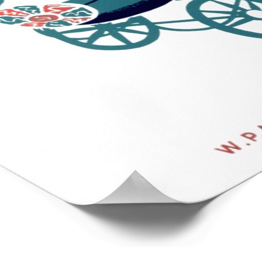 Doll and Buggy Parade Poster Zazzle