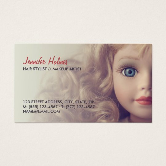 Doll Beauty Hair Salon business card