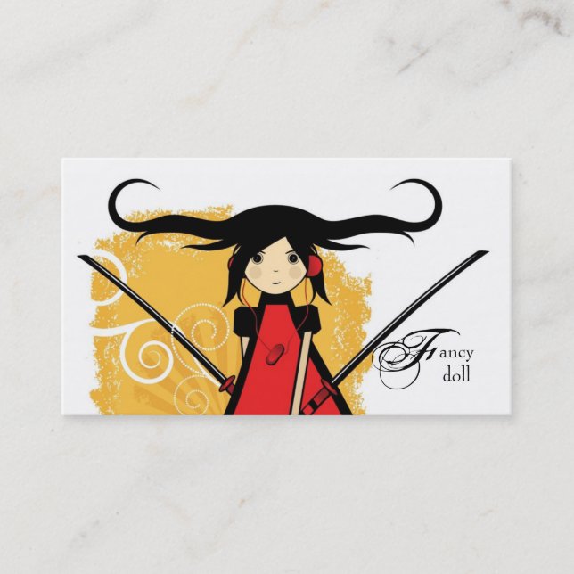 Doll Boutique Business Card (Front)
