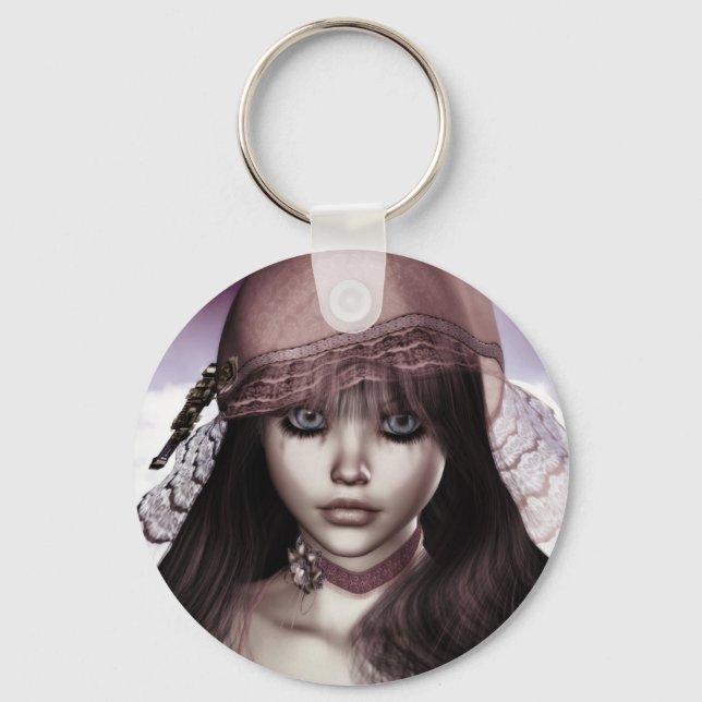 Doll Face Key Chain (Front)