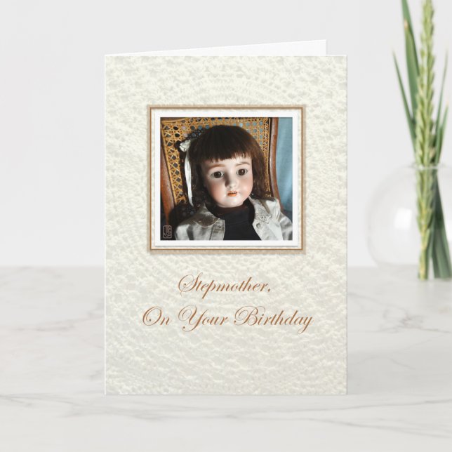Doll Frances Stepmother Birthday Card (Front)