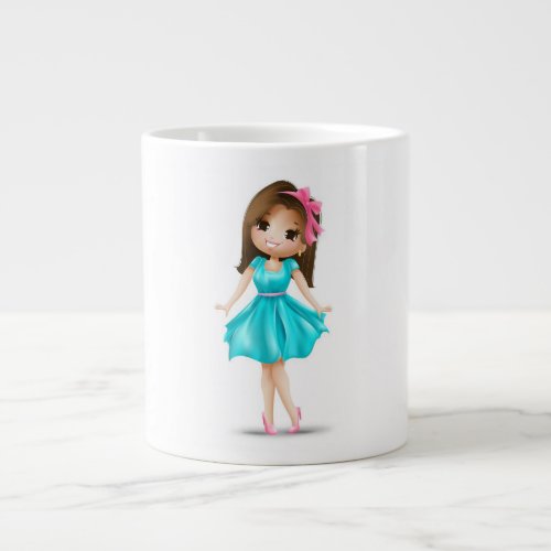 Doll Giant Coffee Mug