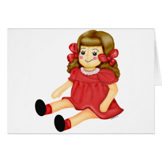 Doll in Red Cards