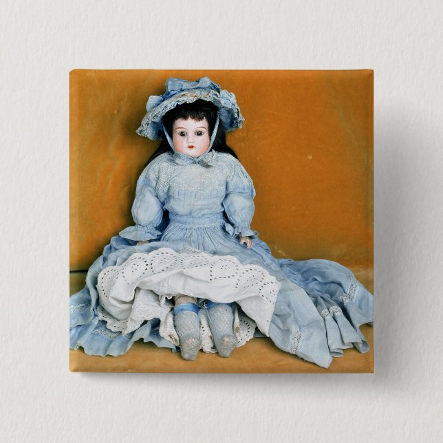 Doll Pinback Button (Front)