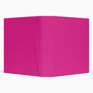 Doll Pink 3 Ring Binder