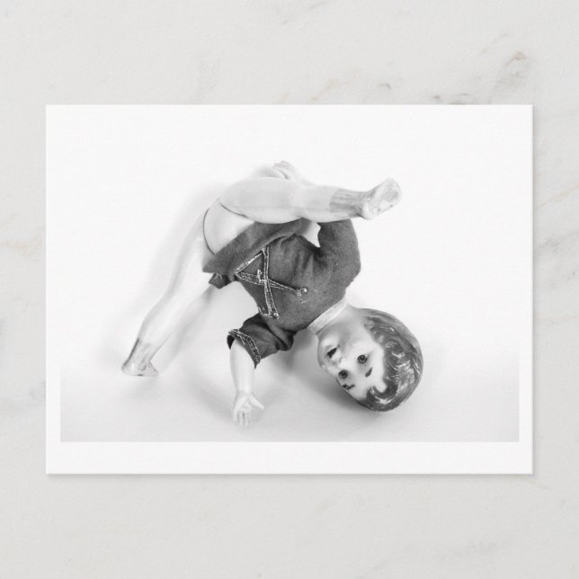 Doll Portrait - Circus Acrobat Postcard (Front)