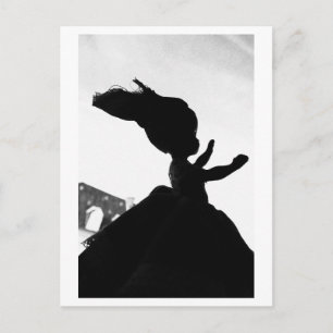Doll Portrait - Flying doll Postcard
