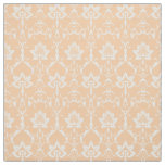 Doll-Scale Renaissance Damask, Sherbert Orange Fabric