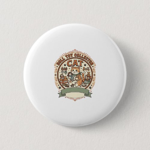 Doll Toy Collector Cat Doll Toy Collector Cat Vint Button
