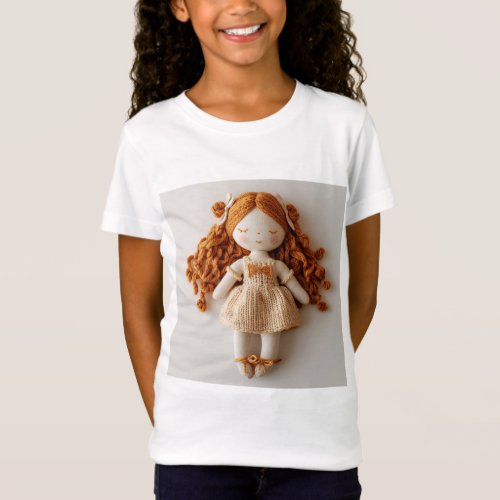 doll Woven from cotton T_Shirt
