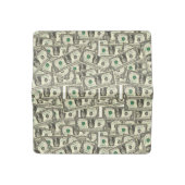 Dollar Bills Checkbook Cover (Open)