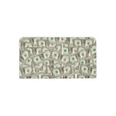 Dollar Bills Checkbook Cover (Back)