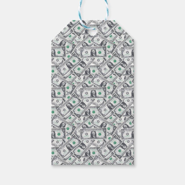 Dollar Bills Gift Tags (Front)